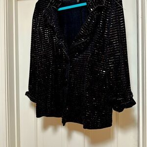 Bling jacket. Holidays are how far away??? Eek!